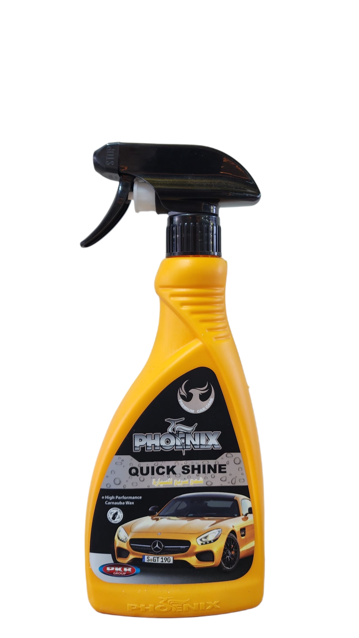 اسپری واکس خودرو فونیکس PHOENIX Quick Shine | واکس کارنوبا